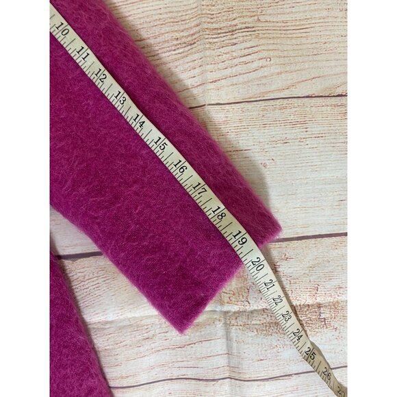 Vintage Jane Chafant Magenta Button Front Union Tag Coat - Med/Large - Picture 10 of 13